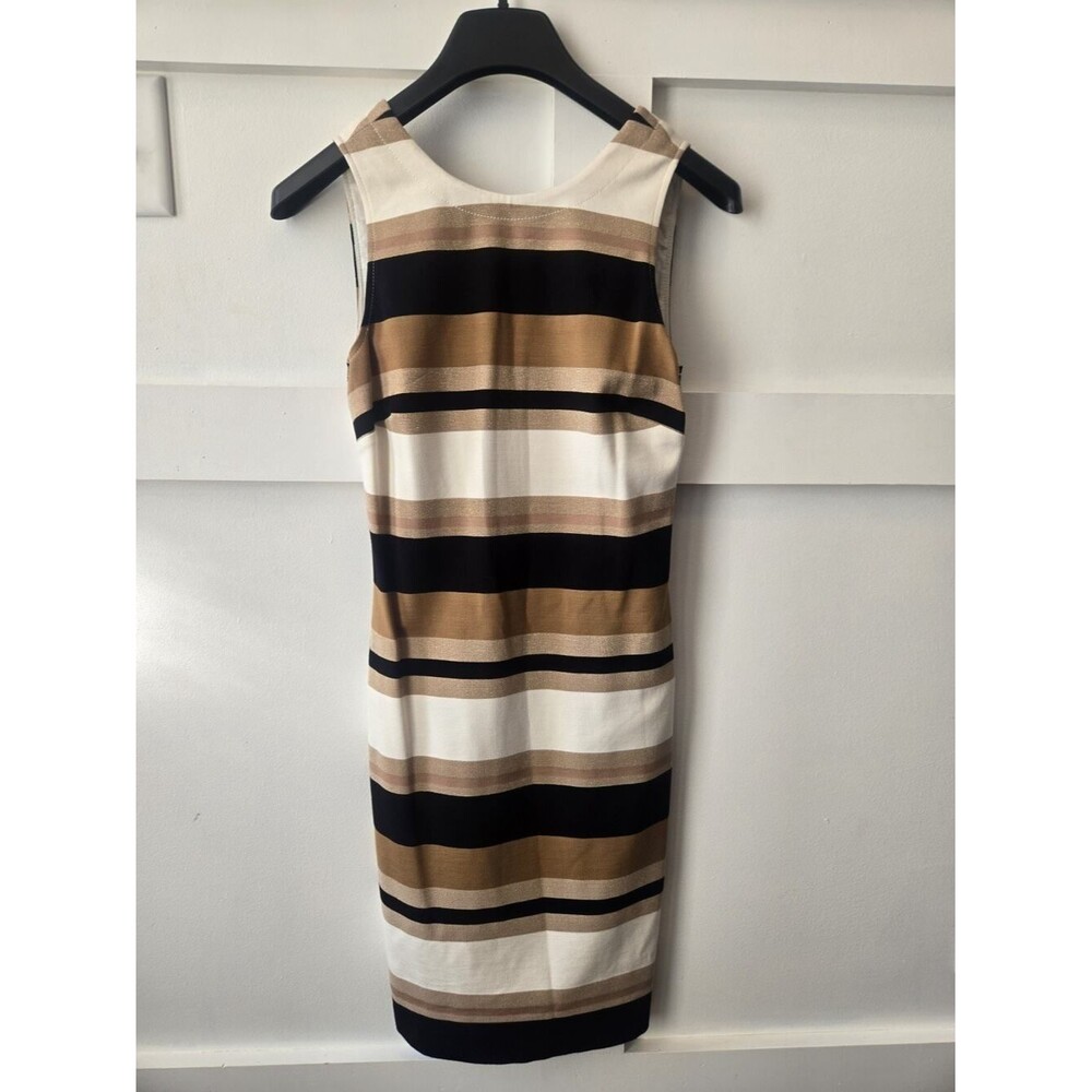 NWT Banana Republic Sleeveless Striped Sheath Dress Size 2